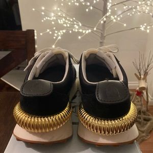 Lanvin sneakers with gold detail, size 39